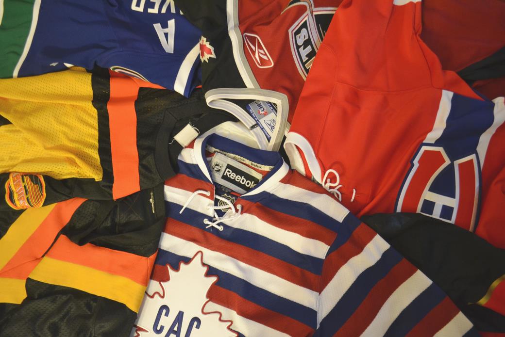 hockey jersey collection